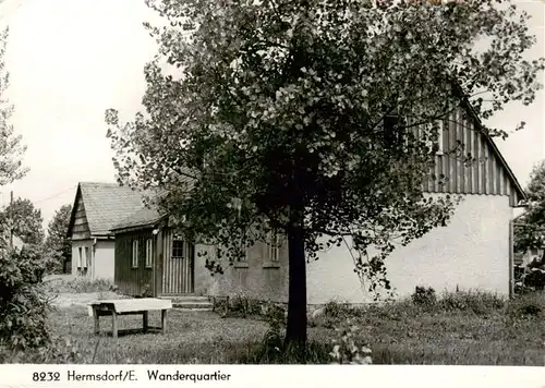 AK / Ansichtskarte 73904840 Hermsdorf_Erzgebirge Wanderquartier