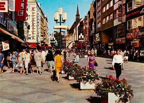 AK / Ansichtskarte  Koeln__Rhein Schildergasse Fussgaengerzone Stadtzentrum