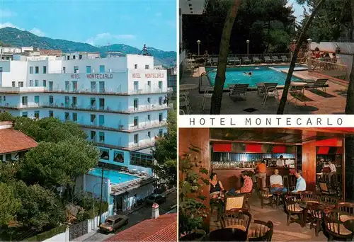 AK / Ansichtskarte 73904892 Lloret_de_Mar Hotel Montecarlo Pool Gastraum Bar