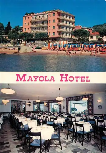 AK / Ansichtskarte  San_Bartolomeo_al_Mare_Liguria_IT Mayola Hotel Speisesaal