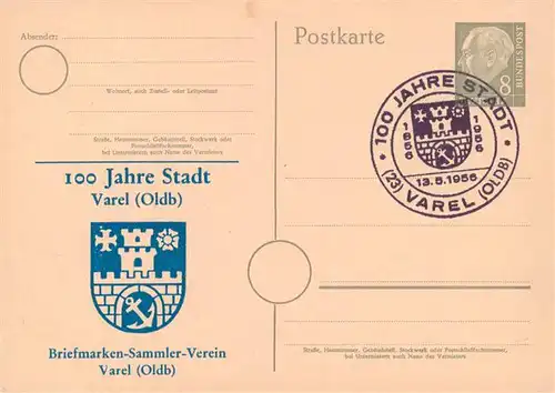 AK / Ansichtskarte 73904919 Varel_Jadebusen Briefmarken Sammler Verein Varel