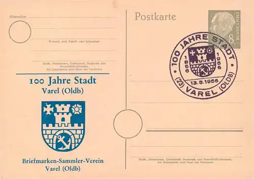 AK / Ansichtskarte  Varel_Jadebusen Briefmarken Sammler Verein Varel