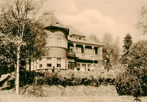 AK / Ansichtskarte  Hasselfelde Hotel Pension Waldkrone