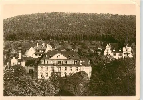 AK / Ansichtskarte  Bad_Kissingen Sanatorium Prof von Dapper