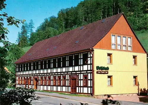 AK / Ansichtskarte  Zorge_Harz Hotel Pension Cafe Wolfsbach