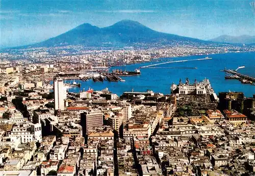 AK / Ansichtskarte  Napoli_Neapel_IT Veduta della citta dalla Certosa di San Martino