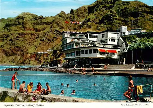 AK / Ansichtskarte  Bajamar_Tenerife_ES Hotel Nautilus Freibad