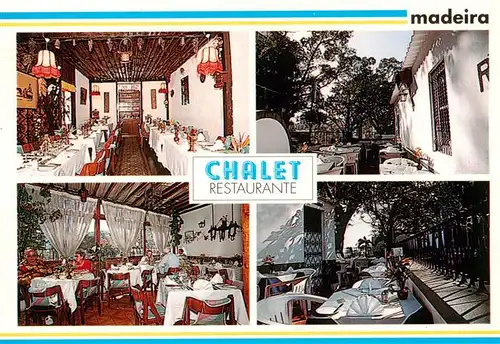 AK / Ansichtskarte 73905183 Funchal_Madeira_PT Chalet Restaurante Gastraeume Terrasse
