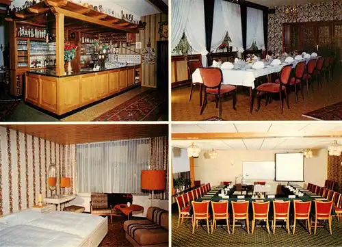 AK / Ansichtskarte 73905187 Sieversen Hotel Holst Theke Gastraeume Zimmer