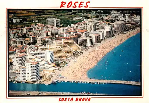 AK / Ansichtskarte  Roses_Costa_Brava_ES Sta Margarita y Salata Vue aerienne