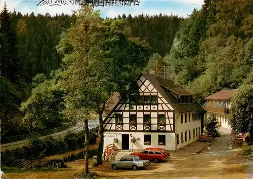 AK / Ansichtskarte  Ahorntal_Bayern Gasthof Pension Neumuehle