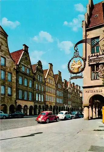 AK / Ansichtskarte  Muenster_Westfalen Prinzipalmarkt