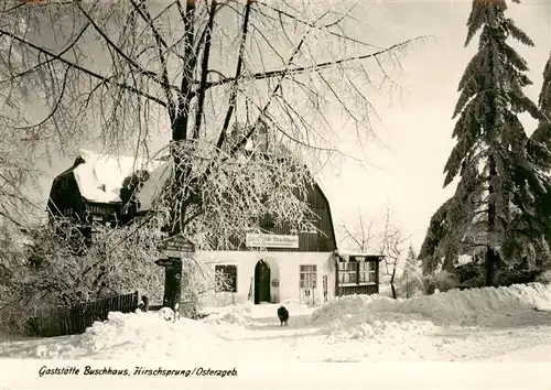 AK / Ansichtskarte  Hirschsprung Gaststaette Buschhaus