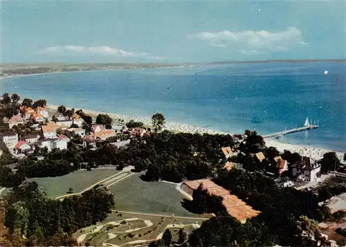 AK / Ansichtskarte  Scharbeutz_Ostseebad Fliegeraufnahme