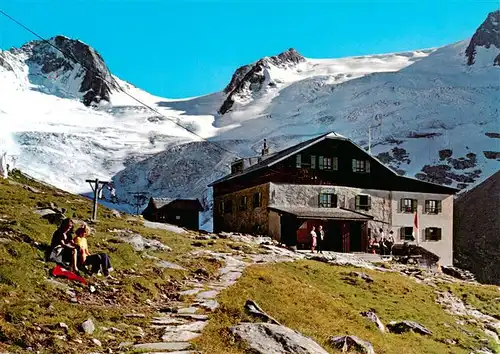 AK / Ansichtskarte  Greizerhuette_2226m_Zillertal_Torol_AT im Floitengrund mit Floitenspitze Trippachsattel