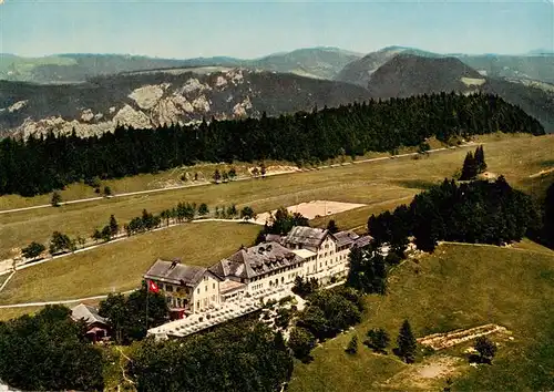 AK / Ansichtskarte  Solothurn_Soleure_SO Hotel Kurhaus Weissenstein Fliegeraufnahme