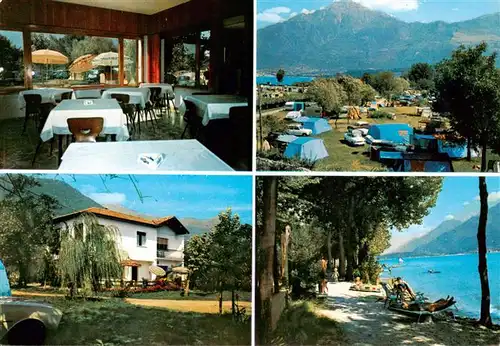 AK / Ansichtskarte  Domaso_Lago_di_Como_IT Auto Camping Quiete Letizia Details