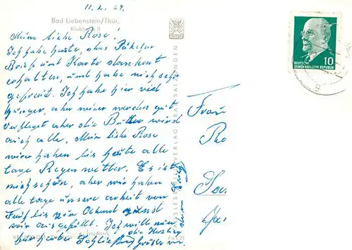 AK / Ansichtskarte  Bad_Liebenstein Klubhaus II