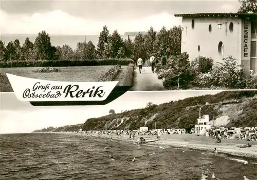 AK / Ansichtskarte  Rerik_Ostseebad Lesecafe Strandpartie