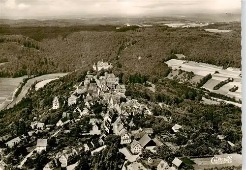 AK / Ansichtskarte 73905524 Langenburg_Wuerttemberg Fliegeraufnahme