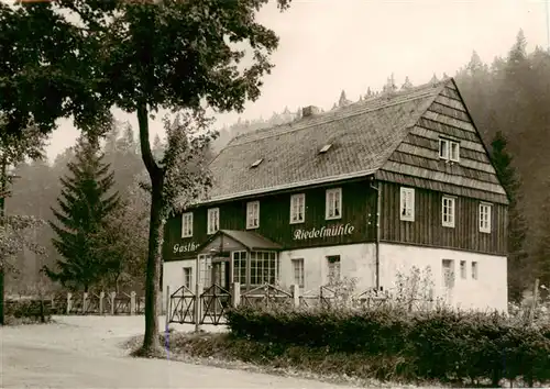 AK / Ansichtskarte  Waldbaerenburg Gasthaus Riedelmuehle