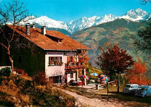 AK / Ansichtskarte  Meran_Merano_IT Albergo Gasthaus Zum Tiroler Kreuz