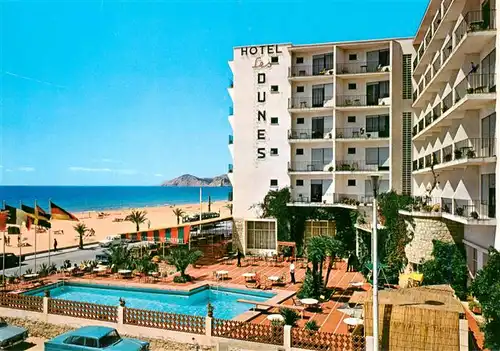 AK / Ansichtskarte 73905554 Benidorm_ES Hotel Les Dunes Pool
