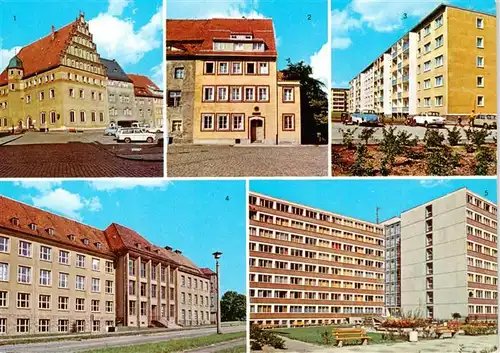 AK / Ansichtskarte  Freiberg__Sachsen Stadt und Bergbaumuseum Koernerhaus Karl Kegel Strasse Bergakademie Internat