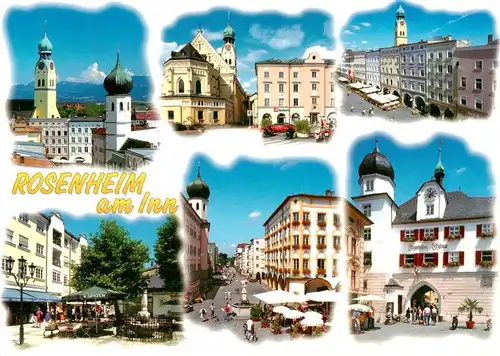 AK / Ansichtskarte 73905580 Rosenheim__Bayern Orts und Teilansichten