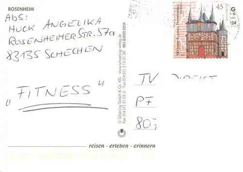 AK / Ansichtskarte  Rosenheim__Bayern Orts und Teilansichten