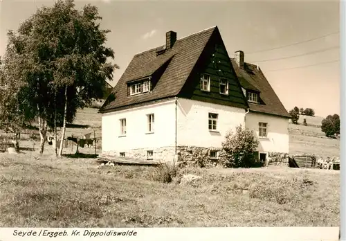 AK / Ansichtskarte  Seyde_Hermsdorf_Osterzgebirge Wohnhaus