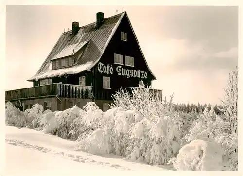 AK / Ansichtskarte  Waldidylle_Altenberg Fremdenhof Cafe Zugspitze