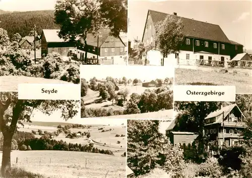 AK / Ansichtskarte  Seyde_Hermsdorf_Osterzgebirge Teilansichten