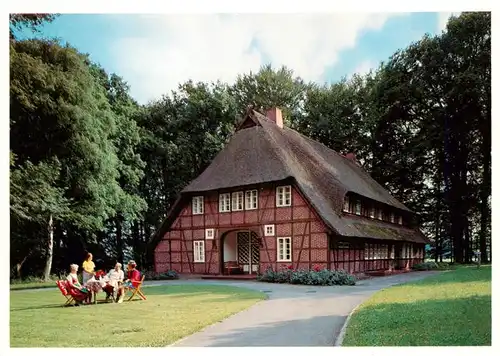 AK / Ansichtskarte  Heber__Schneverdingen_Soltau_Lueneburger_Heide Pension Hof Tuetsberg