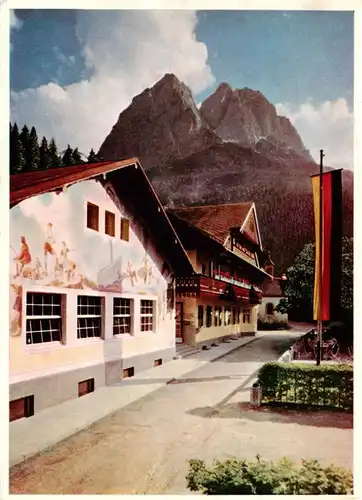 AK / Ansichtskarte 73905628 Hammersbach_Grainau_Garmisch Hotel Hoellentalklamm