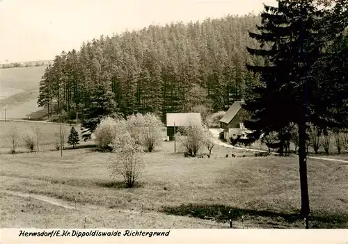 AK / Ansichtskarte  Hermsdorf_Erzgebirge Richtergrund