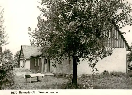 AK / Ansichtskarte 73905683 Hermsdorf_Erzgebirge Wanderquartier