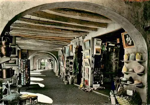 AK / Ansichtskarte  Morcote_Lago_di_Lugano_TI I Portici