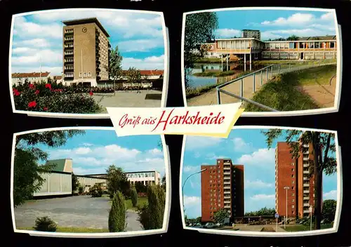 AK / Ansichtskarte  Harksheide_Norderstedt Rathaus Sportlerheim Stonsdorferei Max und Moritz