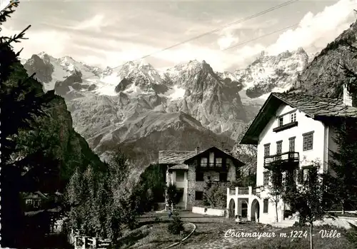 AK / Ansichtskarte  Courmayeur_Valle_d_Aosta_IT Ville