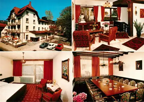 AK / Ansichtskarte  Lautenbach_Renchtal Hotel Pension Sternen Gastraeume Zimmer