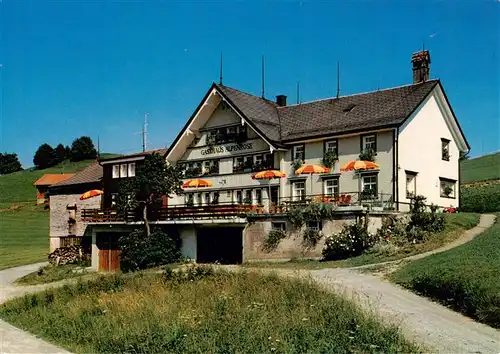 AK / Ansichtskarte  Hundwil_AR Gasthaus Alpenrose