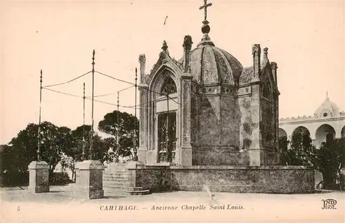 AK / Ansichtskarte  Carthage__Karthago_Carthago_Tunesie Ancienne Chapelle Saint Louis