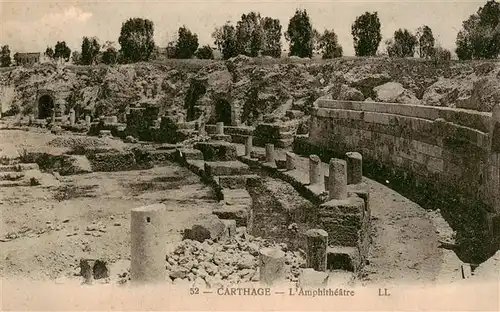 AK / Ansichtskarte 73905867 Carthage__Karthago_Carthago_Tunesie Amphitheatre