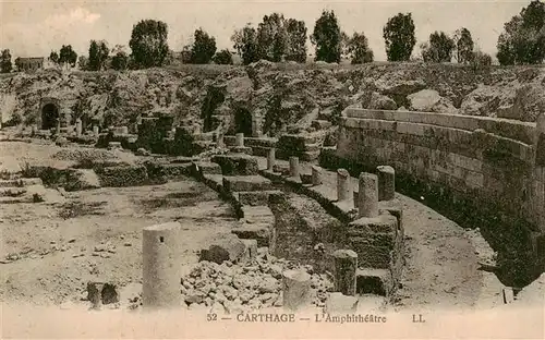 AK / Ansichtskarte  Carthage__Karthago_Carthago_Tunesie Amphitheatre