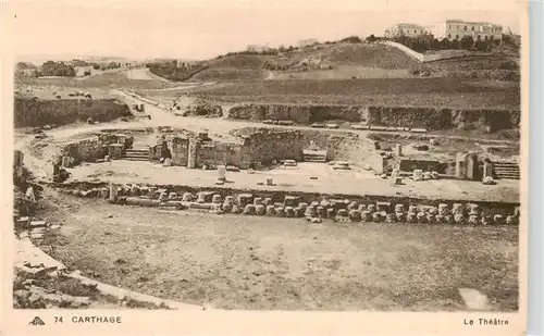 AK / Ansichtskarte  Carthage__Karthago_Carthago_Tunesie Le Theatre