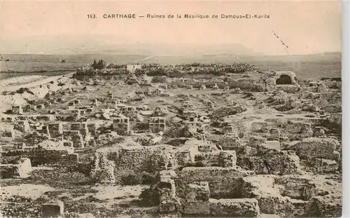 AK / Ansichtskarte  Carthage__Karthago_Carthago_Tunesie Ruines de la Basilique de Damous El Karita