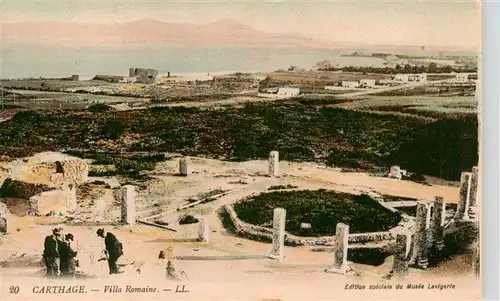 AK / Ansichtskarte  Carthage__Karthago_Carthago_Tunesie Villa Romaine