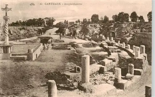 AK / Ansichtskarte 73905924 Carthage__Karthago_Carthago_Tunesie Amphitheatre