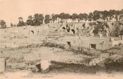 AK / Ansichtskarte  Carthage__Karthago_Carthago_Tunesie Amphitheatre